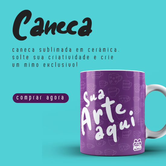 Destaque Caneca Sublimada Mimo's