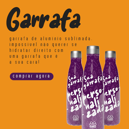 Garrafa Sublimada Mimo's