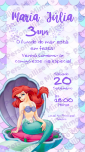 Convite Virtual Personalizado