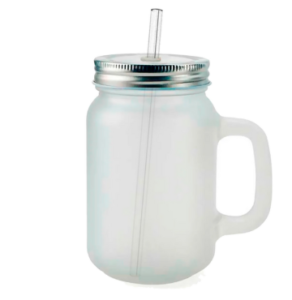 Caneca De Vidro Mason Jar