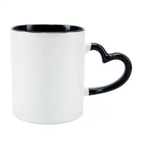 Caneca com Alça de Coração
